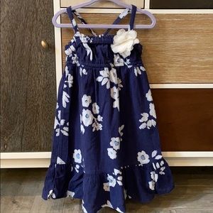 Blue Floral Dress